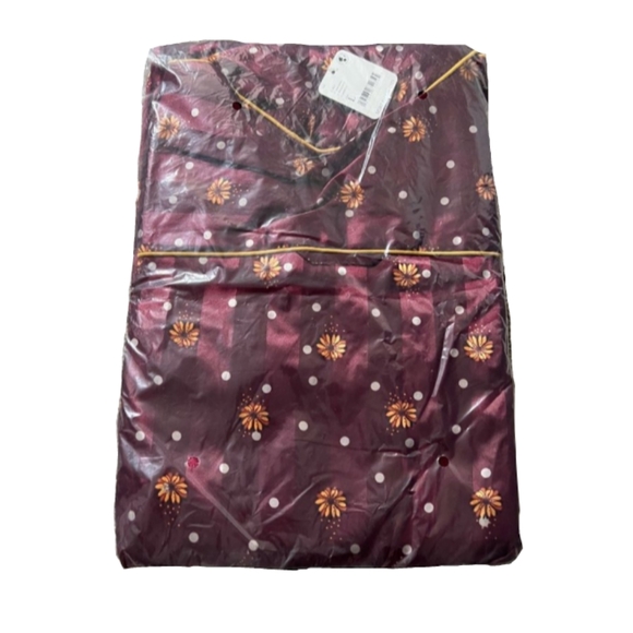 Free People Robe Intimately Wine Combo Large NWT $148 - Picture 6 of 9